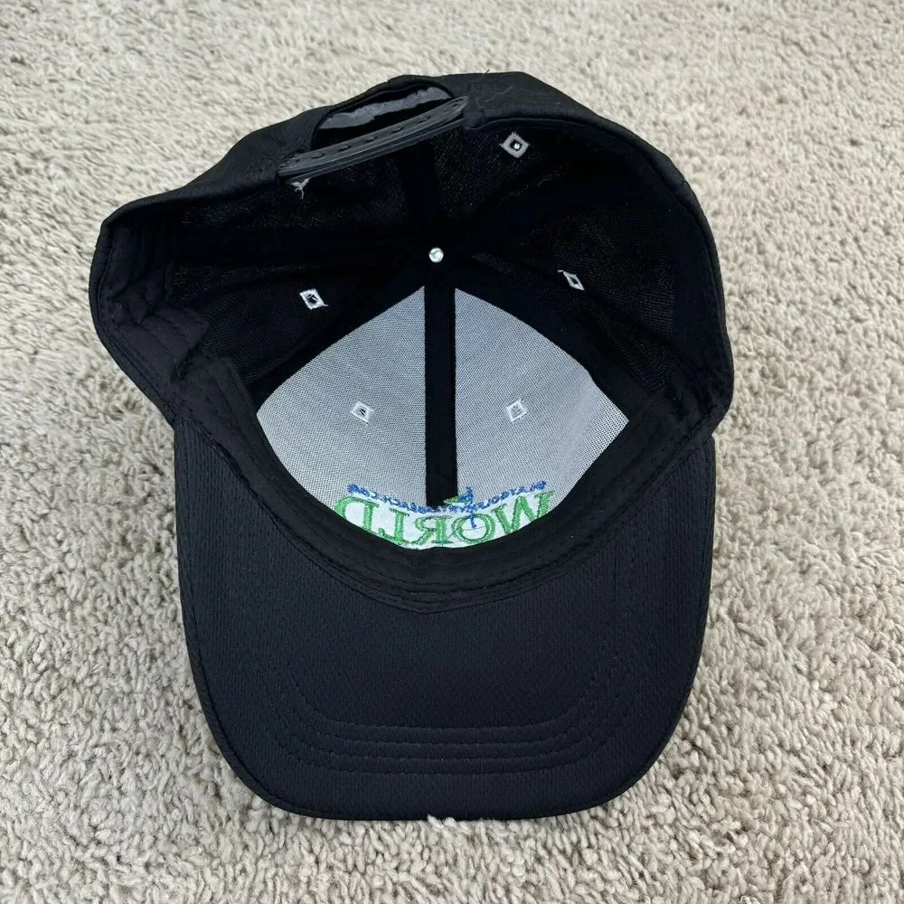 Play Golf Myrtle Beach Hat World Amateur SaintNine SnapBack Black Spellout‎ Cap